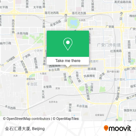 金石汇通大厦 map