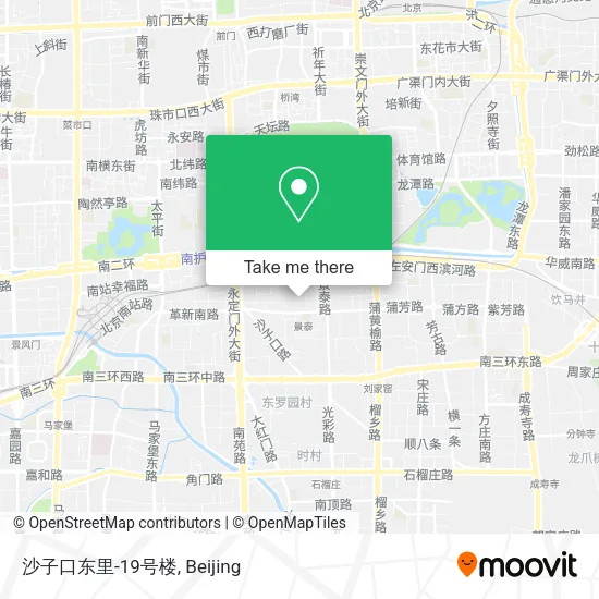 沙子口东里-19号楼 map