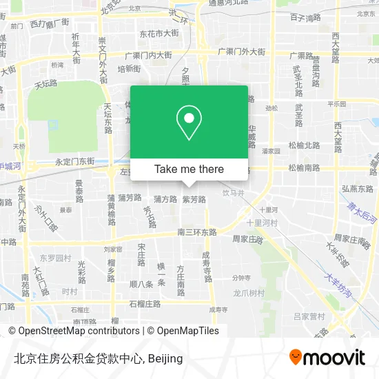 北京住房公积金贷款中心 map