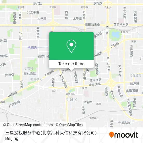 三星授权服务中心(北京汇科天信科技有限公司) map