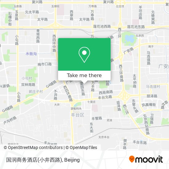 国润商务酒店(小井西路) map