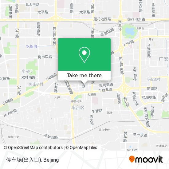 停车场(出入口) map
