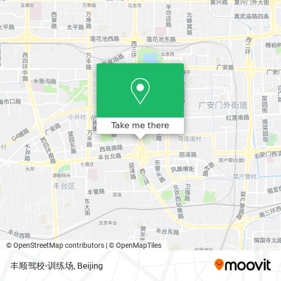 丰顺驾校-训练场 map
