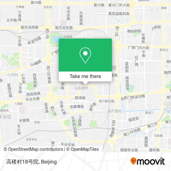 高楼村18号院 map