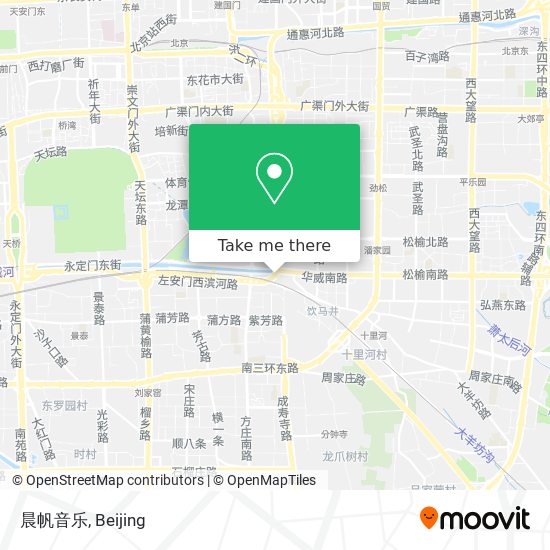 晨帆音乐 map