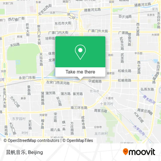 晨帆音乐 map