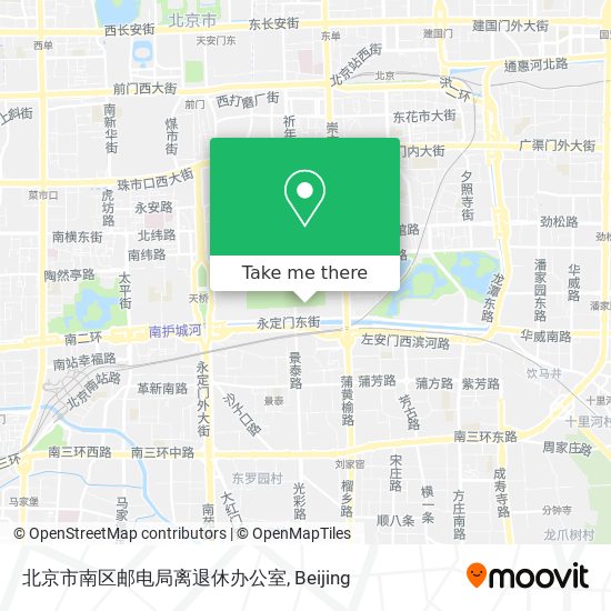 北京市南区邮电局离退休办公室 map
