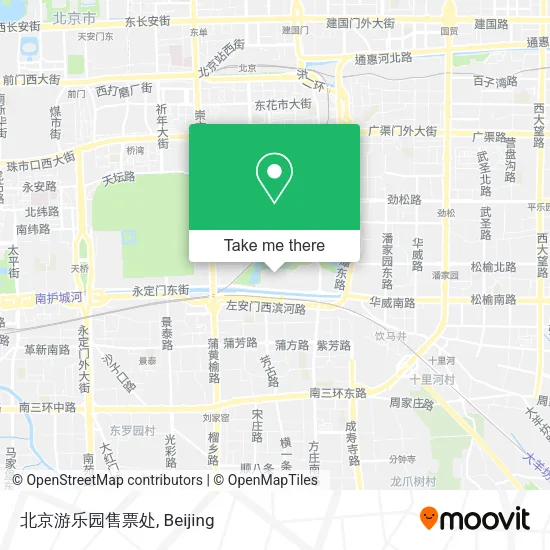 北京游乐园售票处 map
