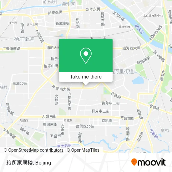 粮所家属楼 map