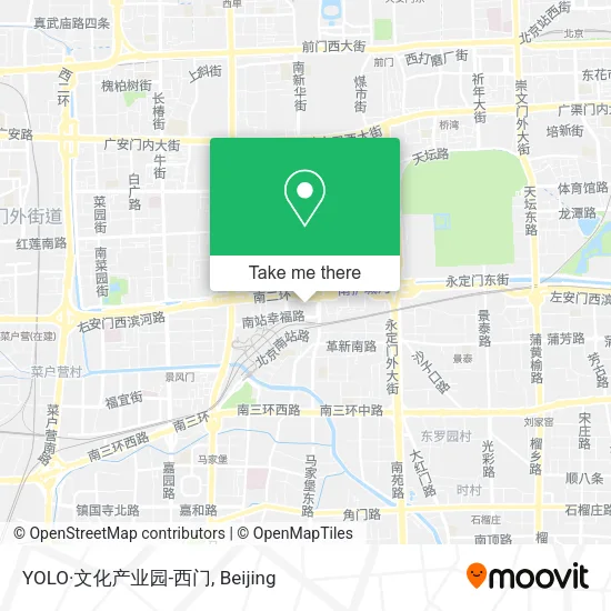 YOLO·文化产业园-西门 map