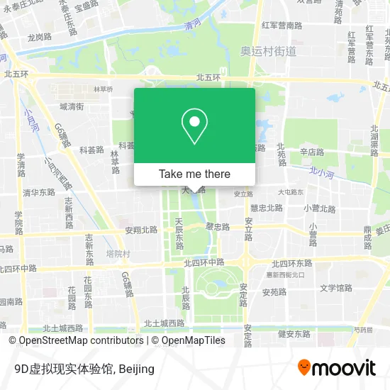 9D虚拟现实体验馆 map