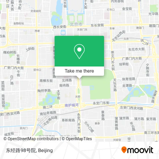 东经路98号院 map