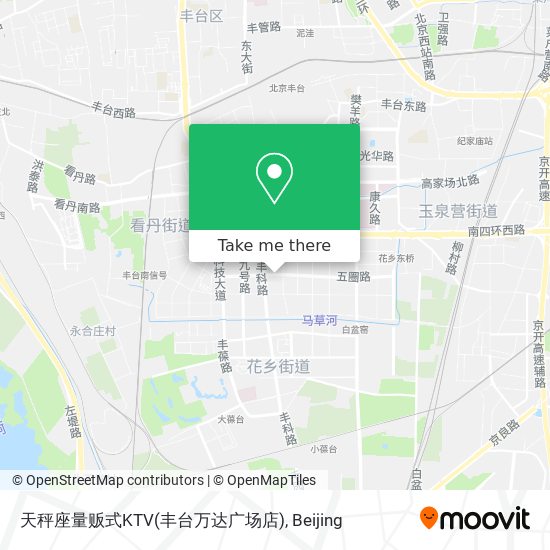 天秤座量贩式KTV(丰台万达广场店) map