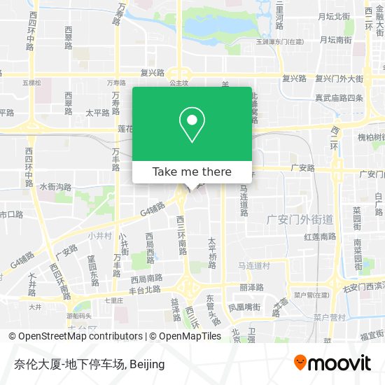 奈伦大厦-地下停车场 map