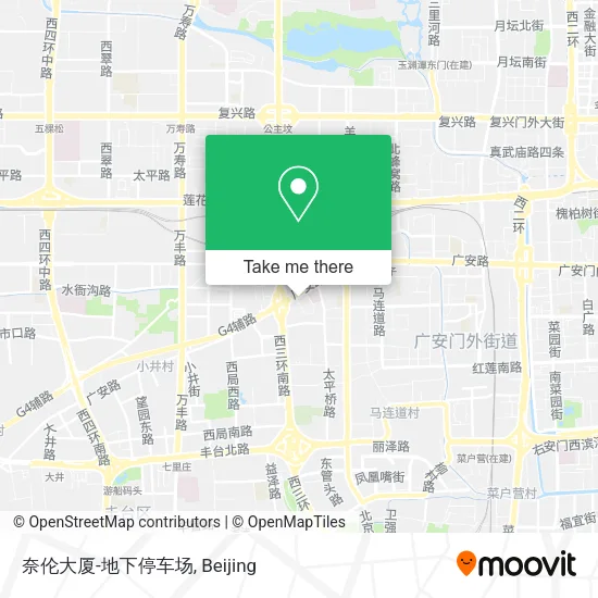 奈伦大厦-地下停车场 map