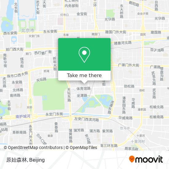 原始森林 map