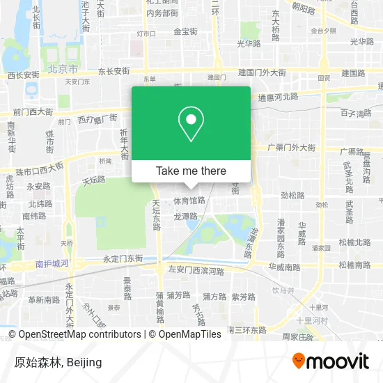 原始森林 map