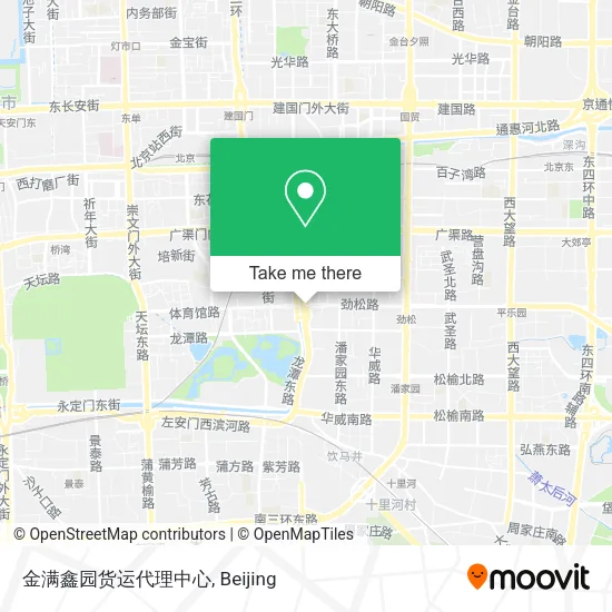 金满鑫园货运代理中心 map
