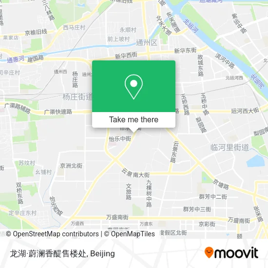 龙湖·蔚澜香醍售楼处 map
