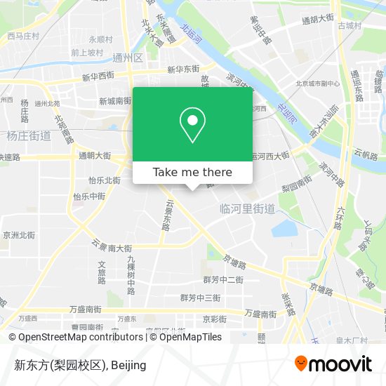 新东方(梨园校区) map