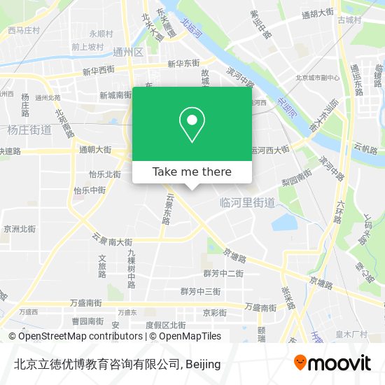 北京立徳优博教育咨询有限公司 map