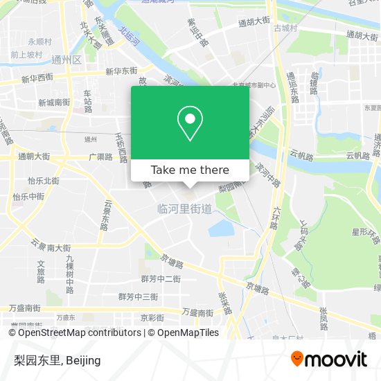 梨园东里 map