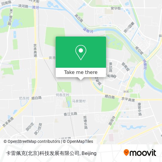 卡雷佩克(北京)科技发展有限公司 map