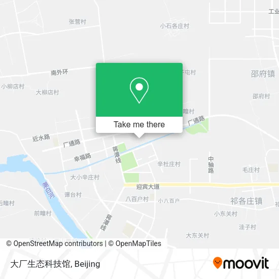 大厂生态科技馆 map