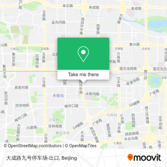 大成路九号停车场-出口 map