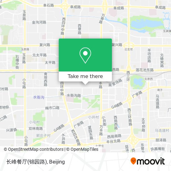 长峰餐厅(锦园路) map