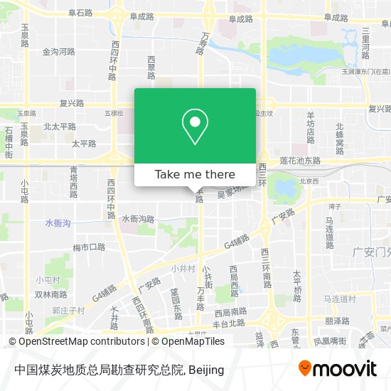 中国煤炭地质总局勘查研究总院 map