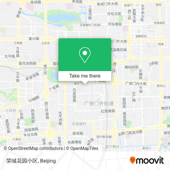 荣城花园小区 map