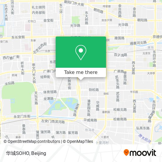 华城SOHO map