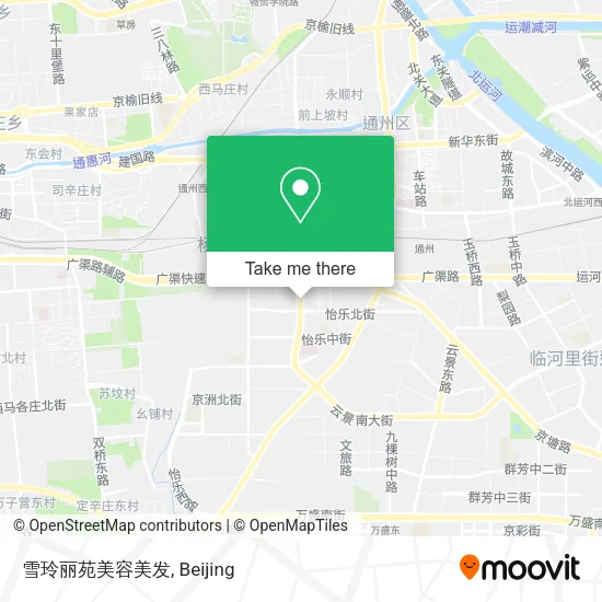 雪玲丽苑美容美发 map