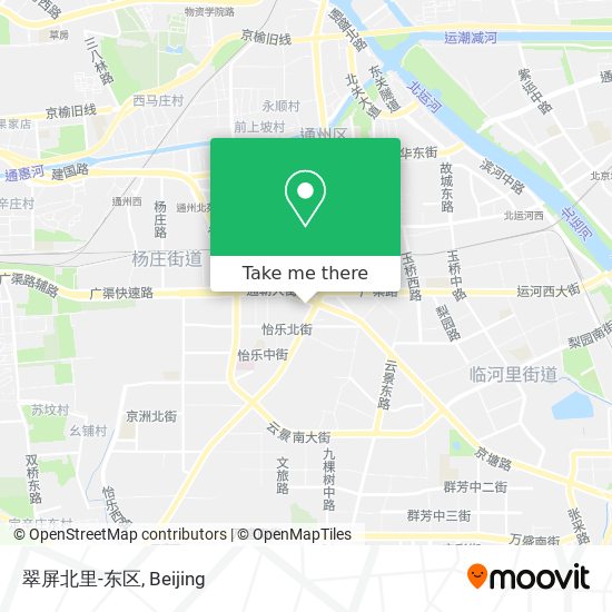 翠屏北里-东区 map