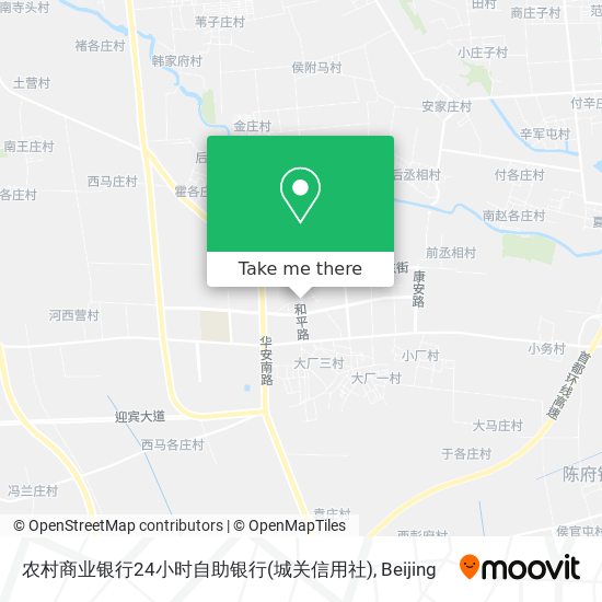 农村商业银行24小时自助银行(城关信用社) map