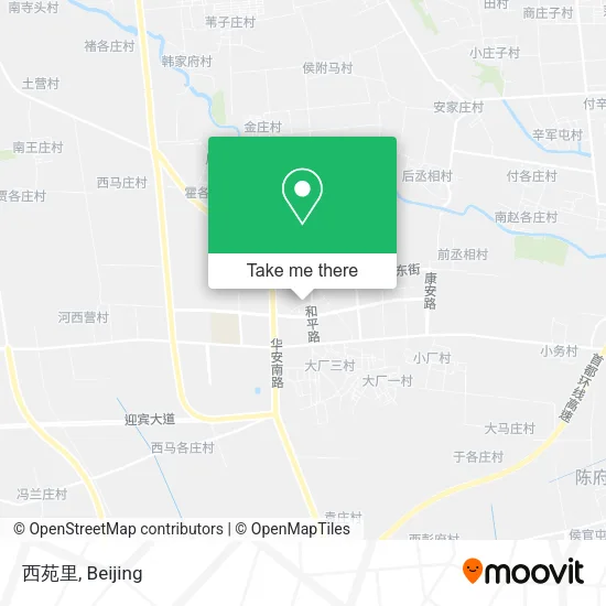 西苑里 map