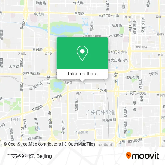 广安路9号院 map