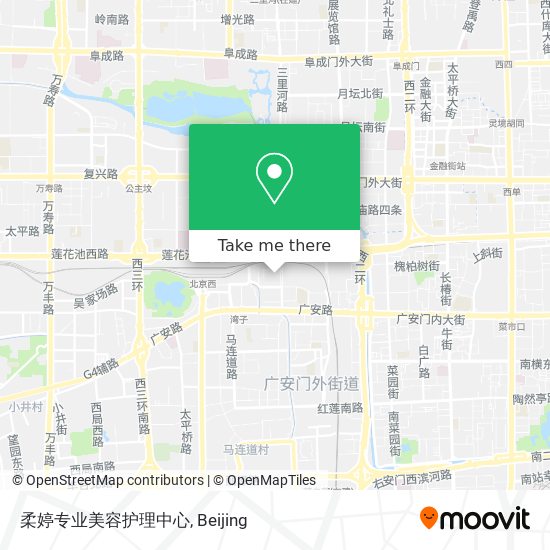柔婷专业美容护理中心 map