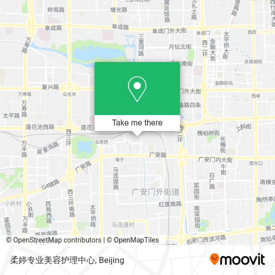 柔婷专业美容护理中心 map