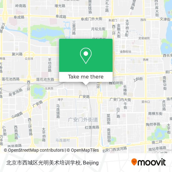 北京市西城区光明美术培训学校 map