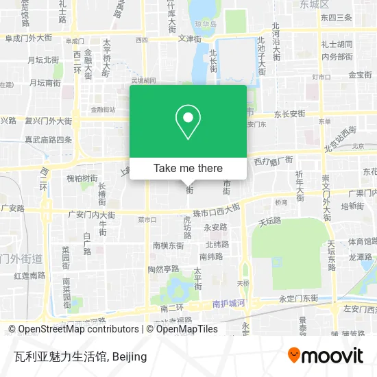 瓦利亚魅力生活馆 map