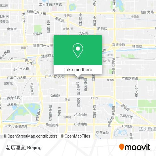 老店理发 map