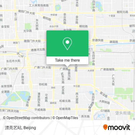 漂亮艺站 map