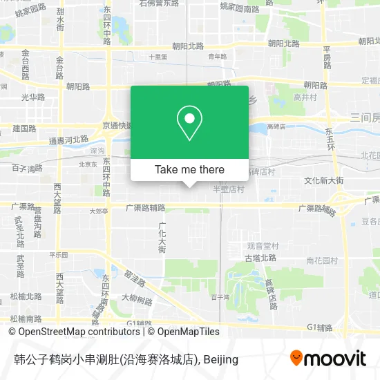 韩公子鹤岗小串涮肚(沿海赛洛城店) map
