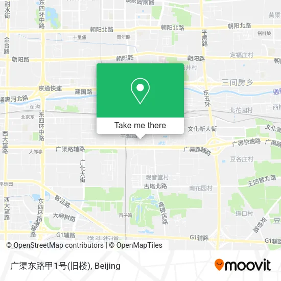 广渠东路甲1号(旧楼) map