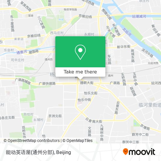 能动英语屋(通州分部) map