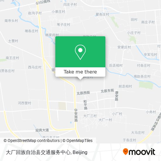 大厂回族自治县交通服务中心 map