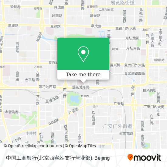 中国工商银行(北京西客站支行营业部) map