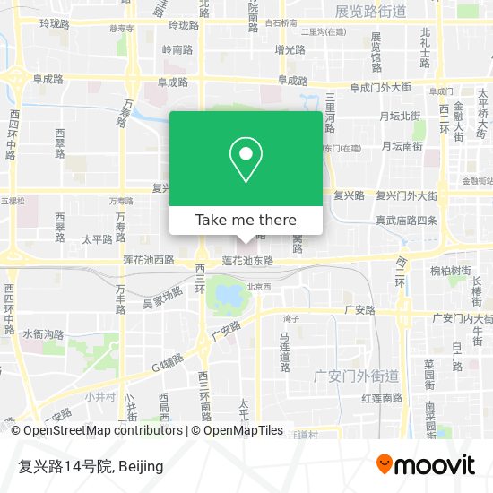 复兴路14号院 map